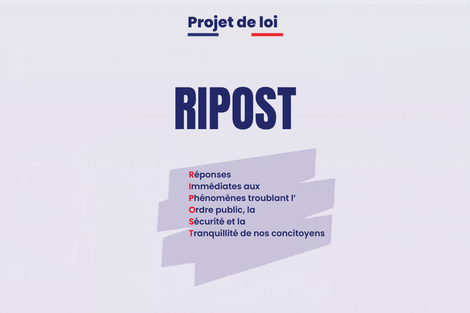 Projet « Ripost »